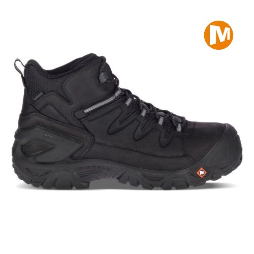 Botas de Seguridad Merrell Strongfield Leather 6" Waterproof Comp Toe Hombre MX.F.YUI